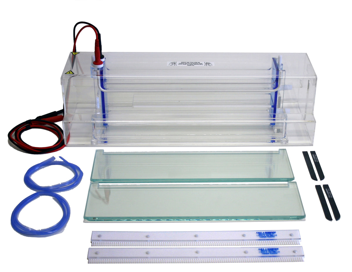 Triple Wide Mini Vertical Electrophoresis Systems CBS Scientific